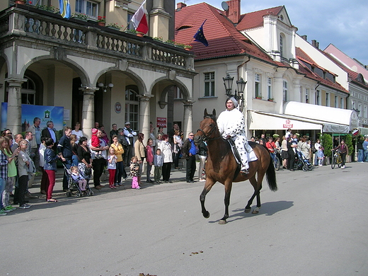 Parada koni 2013 r. w Pszczynie.