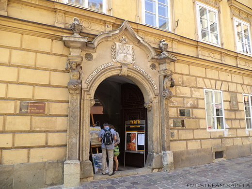 ul.Kanonicza 1 - Paac Samuela Maciejowskiego obecnie siedziba Wydziau Architektury Politechniki Krakowskiej