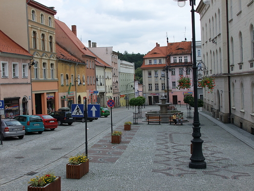 Bystrzycki rynek.