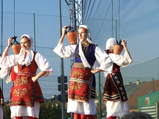 Oarw Maz. festiwal folkloru, zesp z Macedonii.