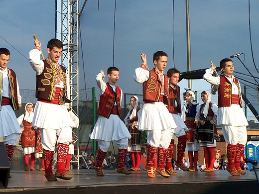 Oarw Maz. festiwal folkloru, zesp z Macedonii.