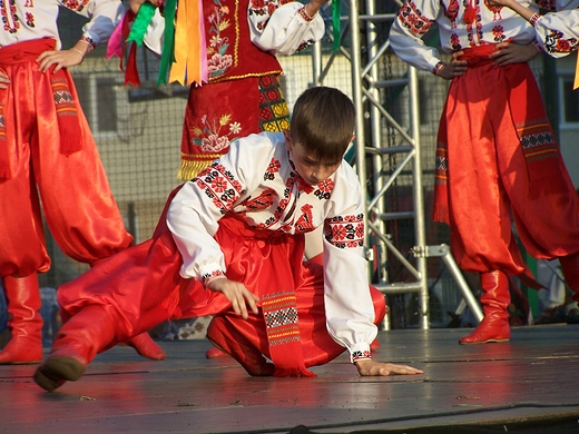 Oarw Maz. festiwal folkloru, zesp z Ukrainy.