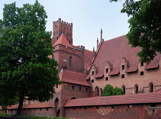 Malbork. Zamek Wysoki.