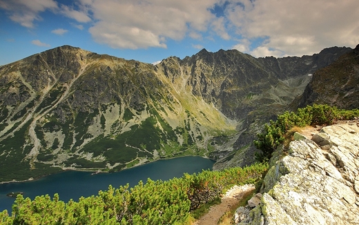 Widok na Granaty z Maego Kocielca