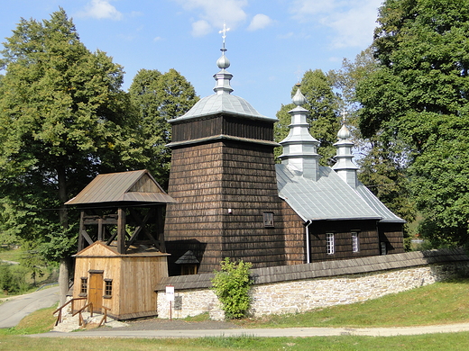 Cerkiew pw.Opieki Najwitszej Bogurodzicy z 1795 r w Zdyni.