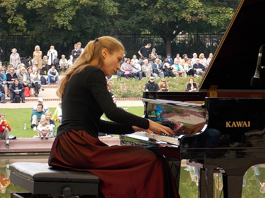 Warszawa. Niedzielny Koncert Chopinowski w azienkach.