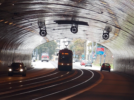 Warszawa. Tunel na trasie W-Z.