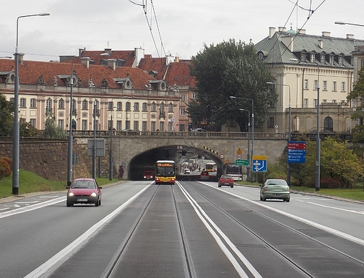 Warszawa. Tunel na trasie W-Z.