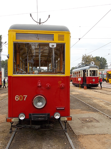 Warszawa. Dni Transportu Publicznego 2013. Tramwaj N 607.