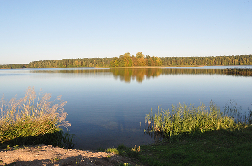 Jezioro Serwy na Rwninie Augustowskiej.