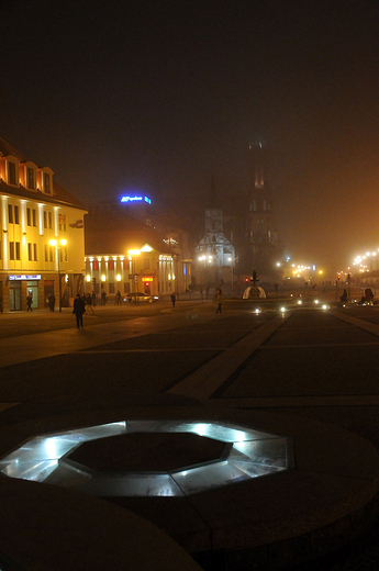 Rynek Kociuszki noc