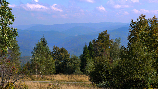 Beskid May. Widok Z Hrobaczej ki.