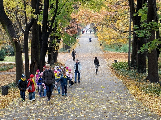 Warszawa. Jesie w azienkach.