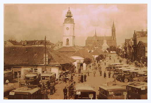 Biaystok na starej fotografii