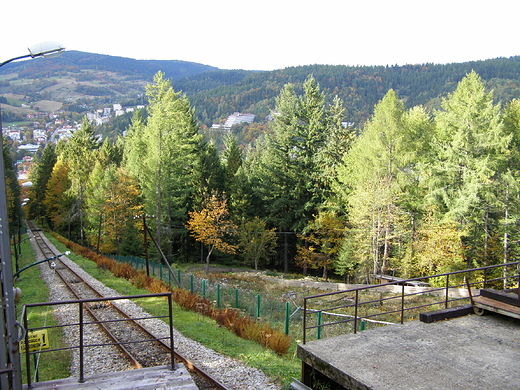 Krynica Zdrj - widok z Gry Parkowej