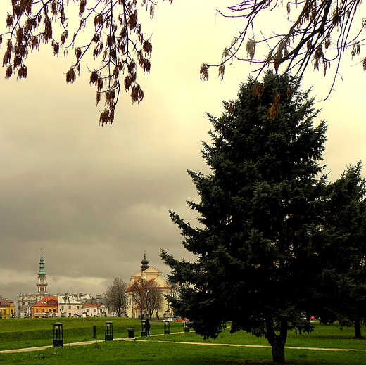 Planty. widok na Starwk