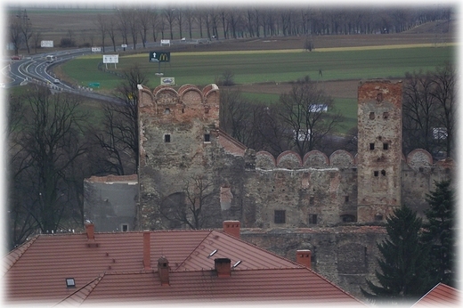 widoki z Krzywej Wiey- zamek
