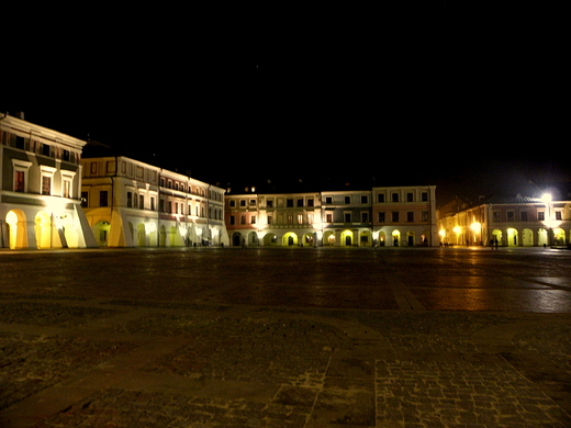 Rynek Wielki noc