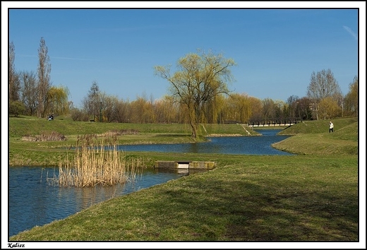 Kalisz - pocztek wiosny 2014 r. w Parku Przyjani