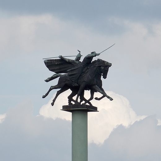 Warszawa. Pomnik Jazdy Polskiej.