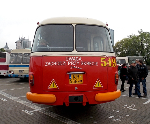 Warszawa. Noc Muzew 2014. IX Zlot Zabytkowych Autobusw.