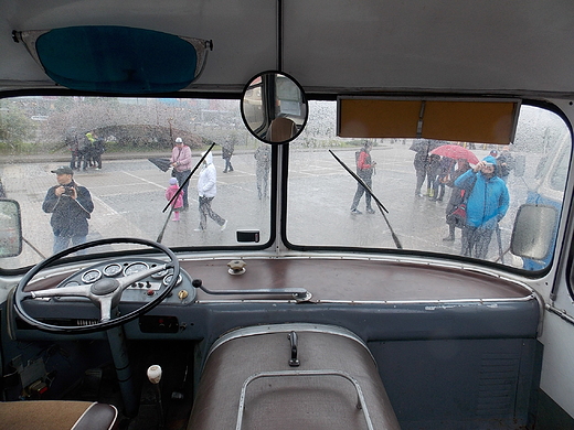 Warszawa. Noc Muzew 2014. IX Zlot Zabytkowych Autobusw.