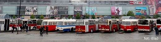 Warszawa. Noc Muzew 2014. IX Zlot Zabytkowych Autobusw.