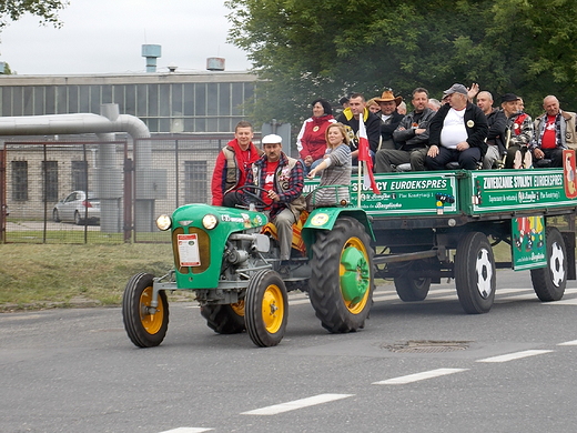 Warszawa. Akcja Zakady. Ursus 2014. Parada Traktorw.