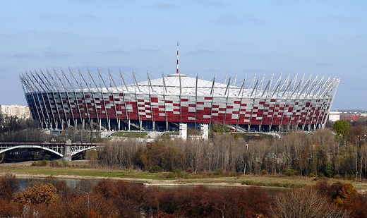 Warszawa. Stadion Narodowy.