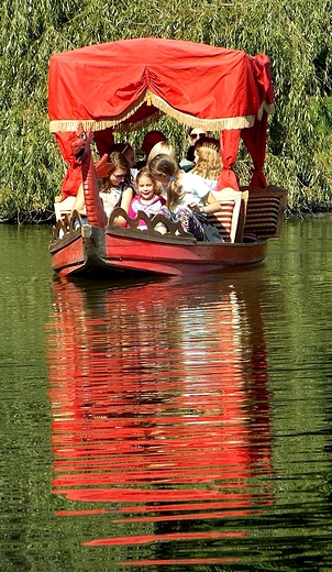 Warszawa. Gondola w azienkach.