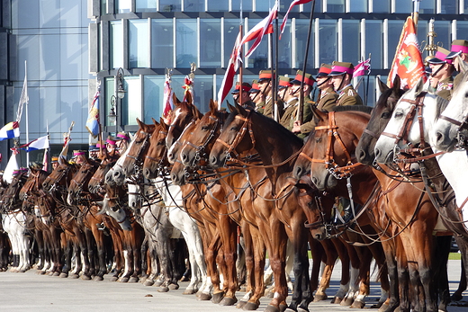 Warszawa, wito Kawalerii Polskiej.