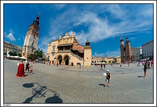 Krakw - zabytkowy rynek