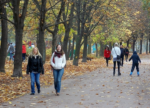 Warszawa. Jesie na Szczliwicach.