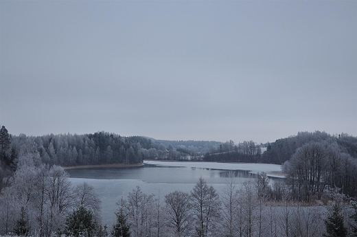 Widok z Zamkowej Gry - Jez. Szurpiy