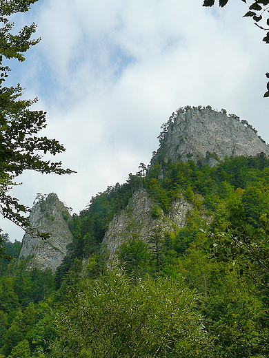 Pieniny . Sokolica nad Dunajcem (747 m n.p.m.)