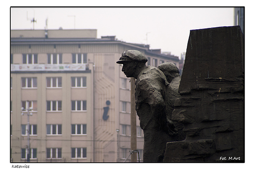 Katowice - Pomnik Harcerzy Wrzenia w Katowicach