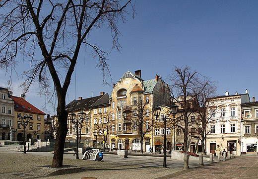 Bielsko-Biaa. Rynek na Wzgrzu