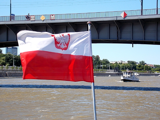 Warszawa. Niedzielny rejs tramwajem wodnym Wars.