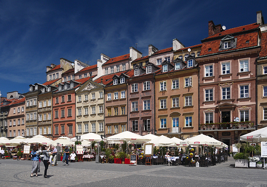 Warszawa. Rynek Starego Miasta.