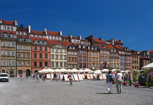 Warszawa. Rynek Starego Miasta.