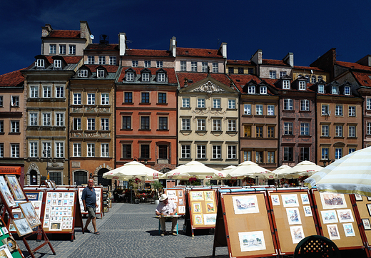 Warszawa. Rynek Starego Miasta.