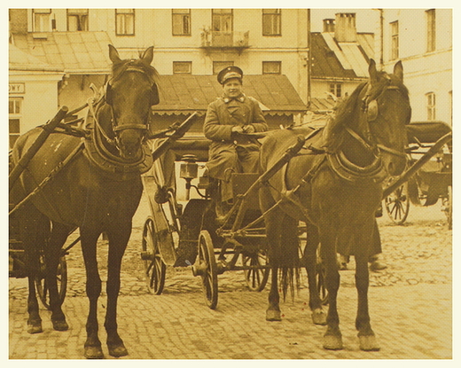 w dawnym Zamociu. zdjcie starej fotografii