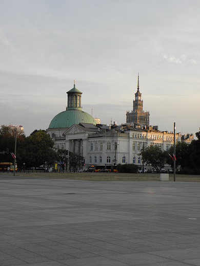 widok z Placu Pisudskiego