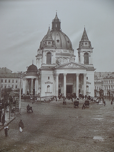 dawna Warszawa. zdjcie starej fotografii