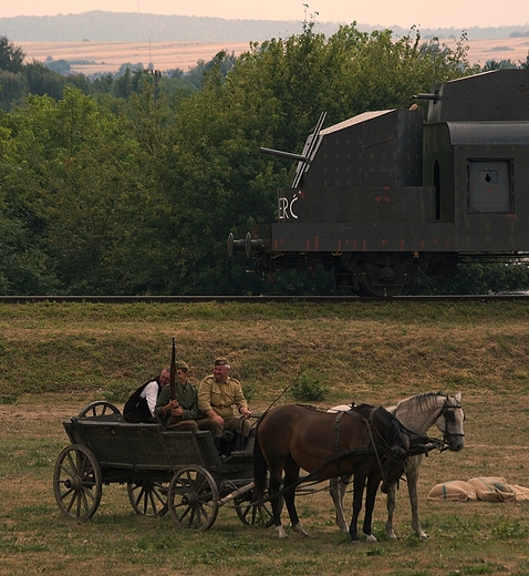 Zamo. Bolszewicy pod Zmociem 1920. Rekonstrukcja 2015r.