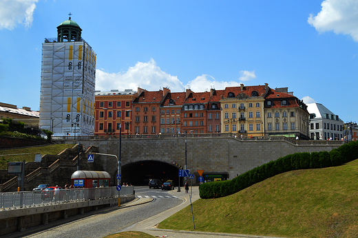 Warszawa - Tunel pod Placem Zamkowym