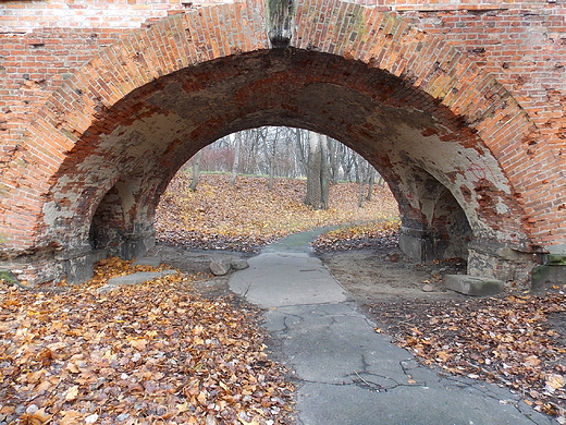 Warszawa. Fragment mostka w Parku Krlikarnia.