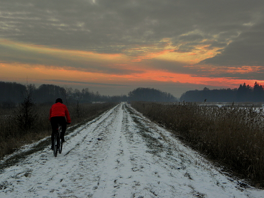 styczniowo nad zalewem