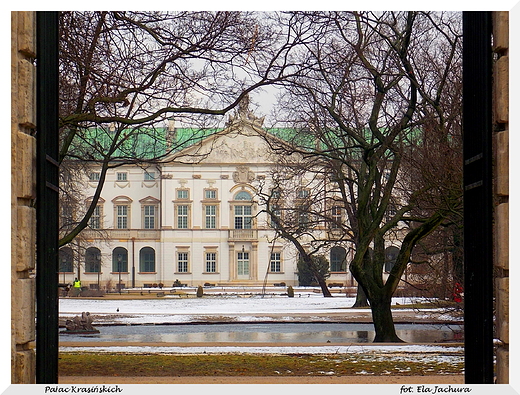 Warszawa. Paac Krasiskich.