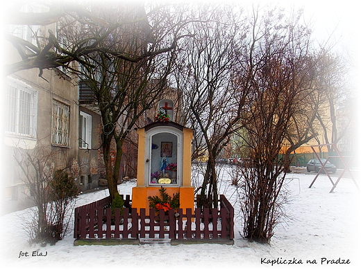 Warszawa, Kapliczka na Pradze